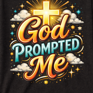 God prompted me tshirt